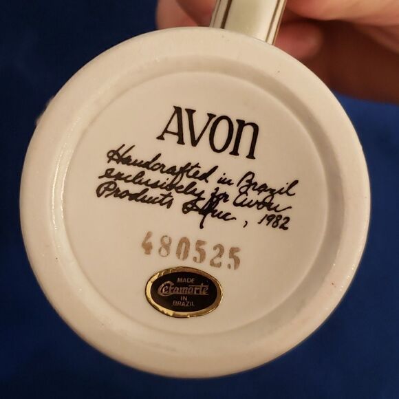 Vintage Avon Mini Stein - Clipper Ships - 1982 - Handcrafted in Brazil - Ceramar - Picture 7 of 9